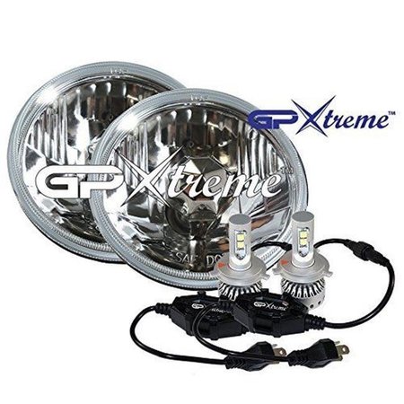 GP-XTREME GP-Xtreme GP-H4-Cr-HL-VIII H4 8000Lm Cree LED Kit for Head; Fog & Day Time Running Lights GP-H4-Cr-HL-VIII
